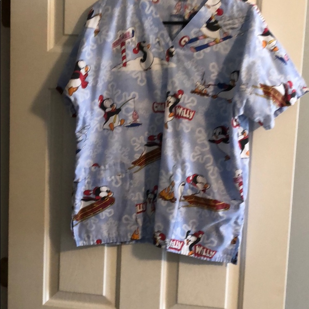 Scrub top & matching jacket